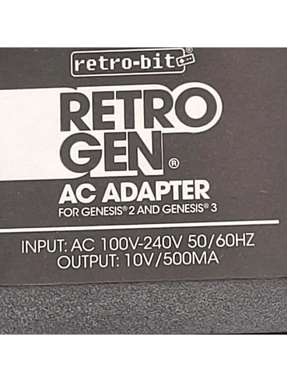 Power Supply AC Adapter Cord/Plug (Sega Genesis Model 2/3) - New In Box